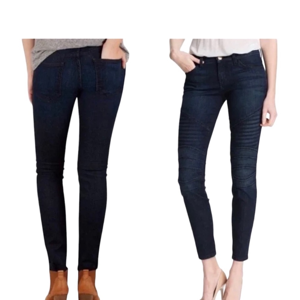 Current/Elliott The Moto Ankle Skinny Jean in Nashville